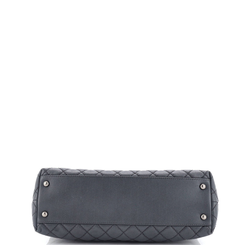 Chanel Coco Top Handle Bag Quilted