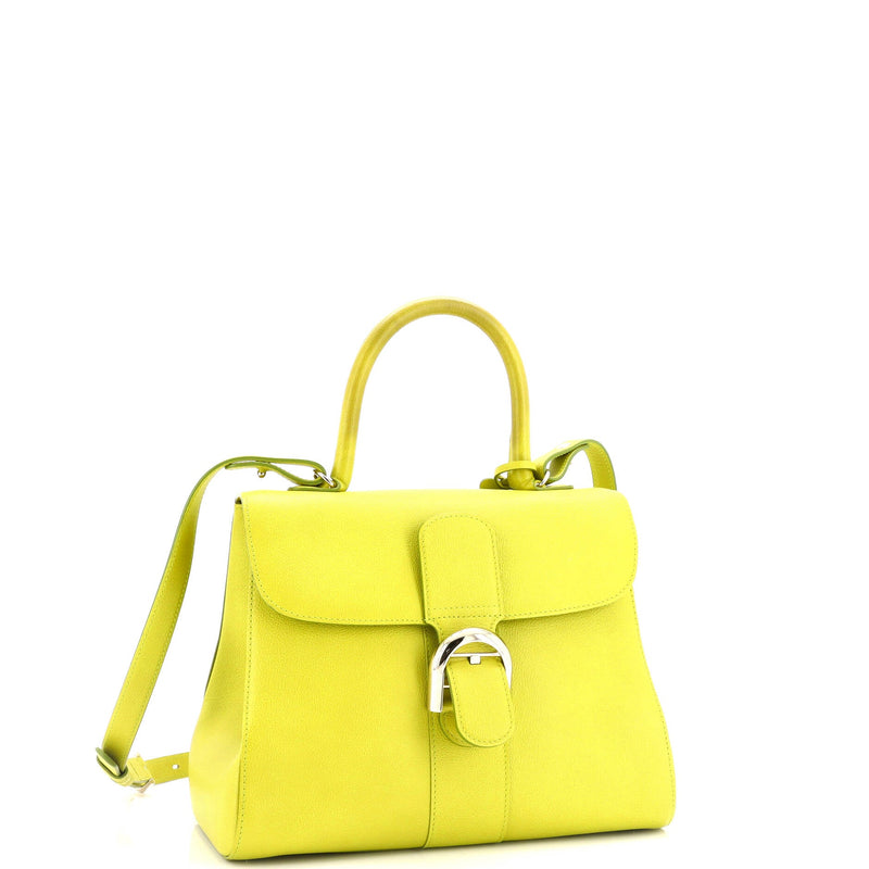 Delvaux Brillant Top Handle Bag Leather