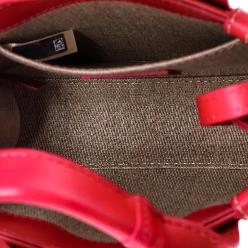 Chloe Woody Convertible Tote Leather