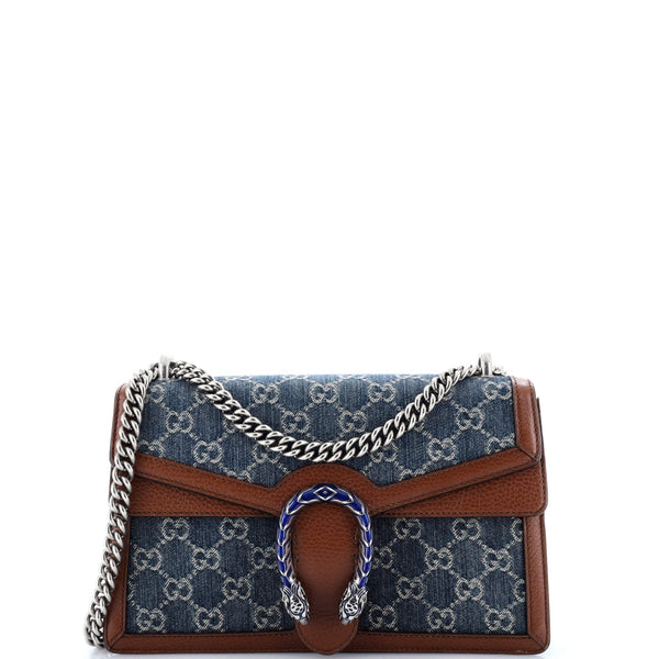 Gucci Dionysus Bag Gg Denim Small