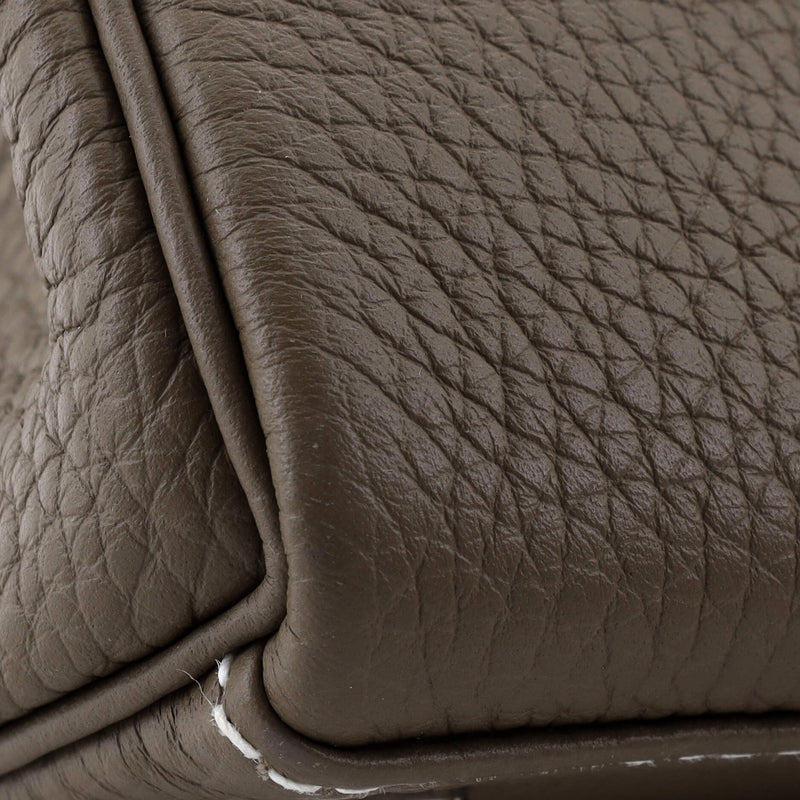 Hermes Kelly Handbag Grey Togo With