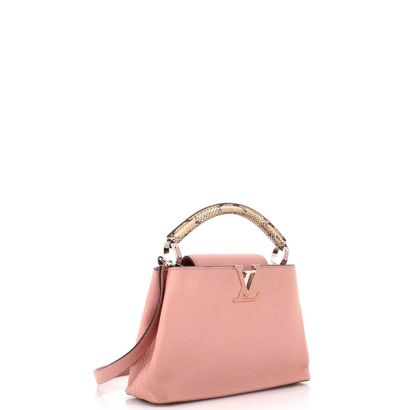 Louis Vuitton Capucines Bag Leather With