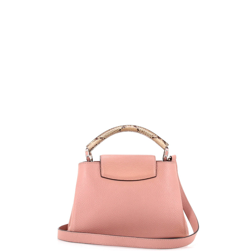 Louis Vuitton Capucines Bag Leather With