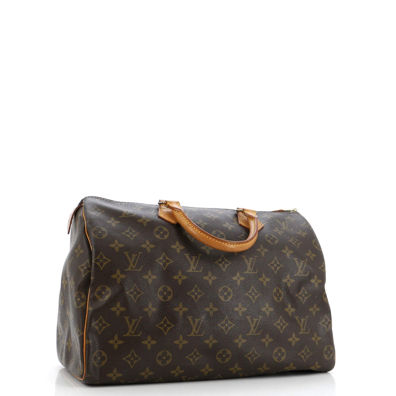 Louis Vuitton Speedy Handbag Canvas 35