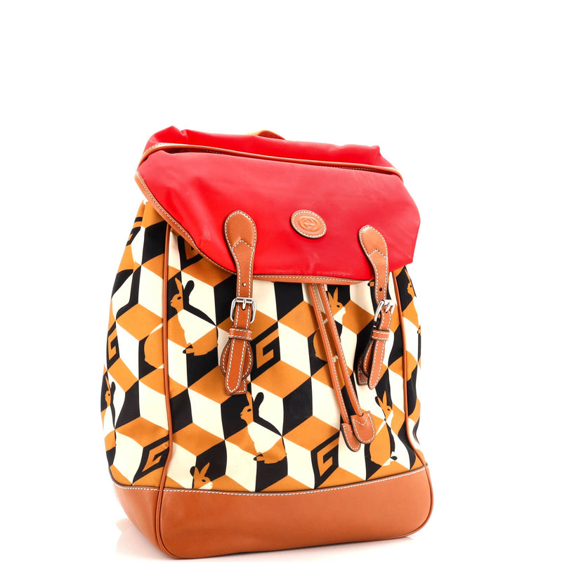 Gucci Interlocking G Patch Flap Buckle
