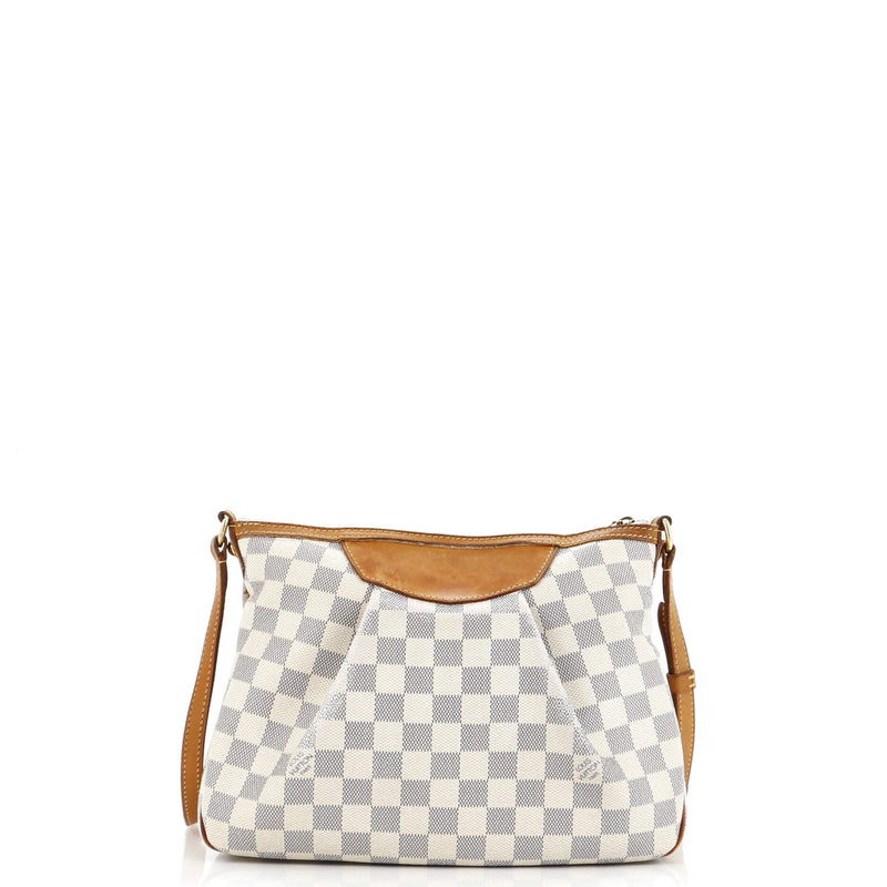 Louis Vuitton Siracusa Handbag Damier Pm
