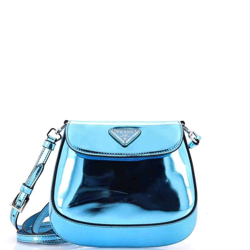 Prada Cleo Flap Shoulder Bag Spazzolato