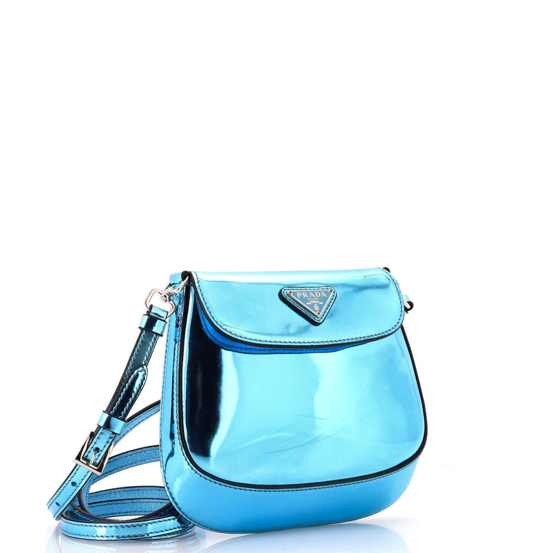 Prada Cleo Flap Shoulder Bag Spazzolato