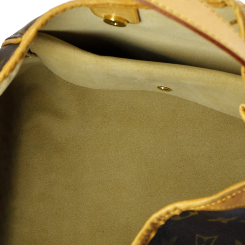 Louis Vuitton Galliera Handbag Canvas Pm
