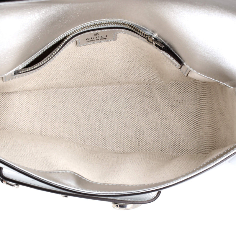 Gucci Horsebit Asymmetric Shoulder Bag