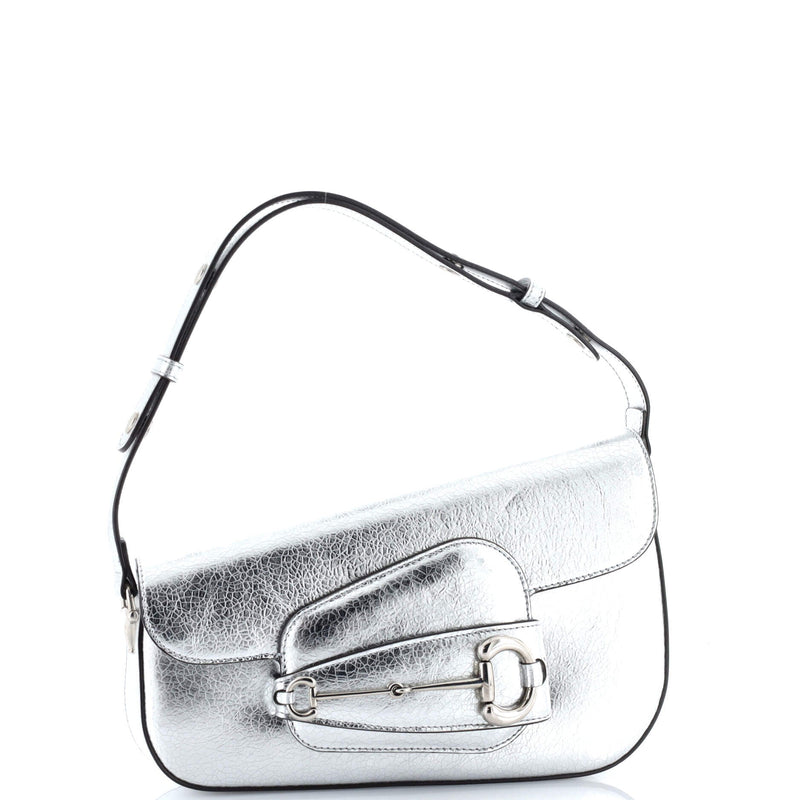 Gucci Horsebit Asymmetric Shoulder Bag