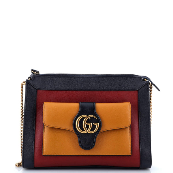 Gucci Dahlia Chain Shoulder Bag Leather