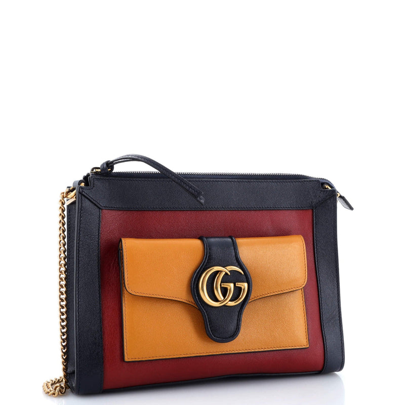 Gucci Dahlia Chain Shoulder Bag Leather