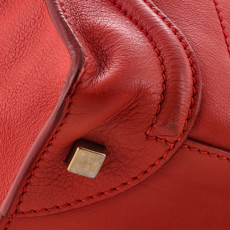 Celine Luggage Bag Smooth Leather Mini