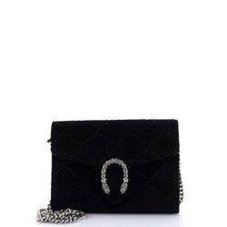 Gucci Dionysus Chain Wallet Gg Velvet