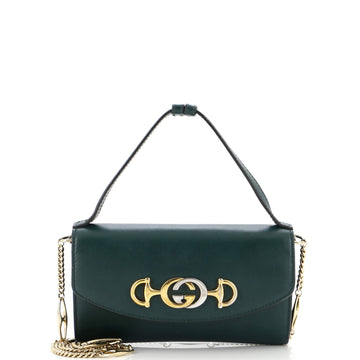 Gucci Zumi Shoulder Bag Leather Mini