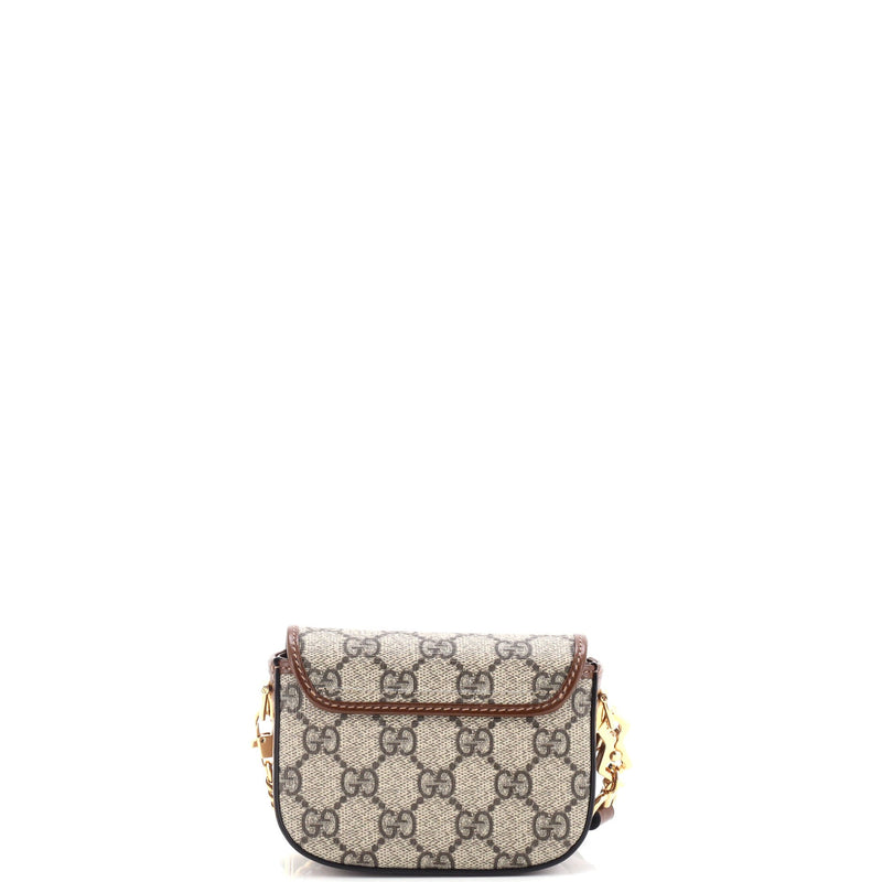 Gucci Horsebit Flap Wallet With Strap Gg