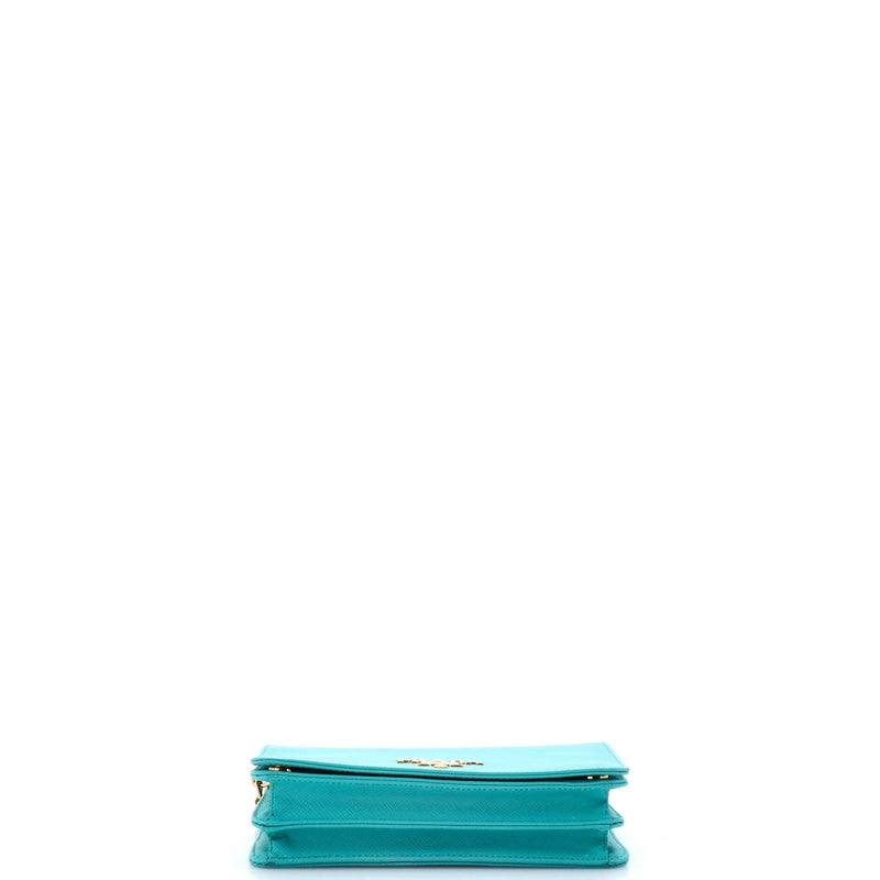 Prada Chain Wallet Crossbody Saffiano