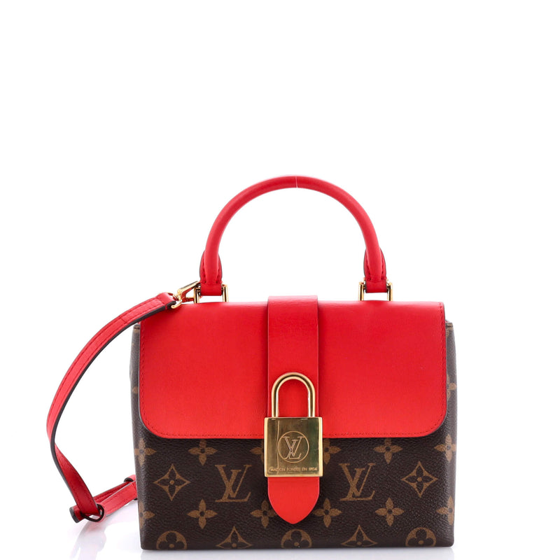 Louis Vuitton Locky Handbag Canvas With