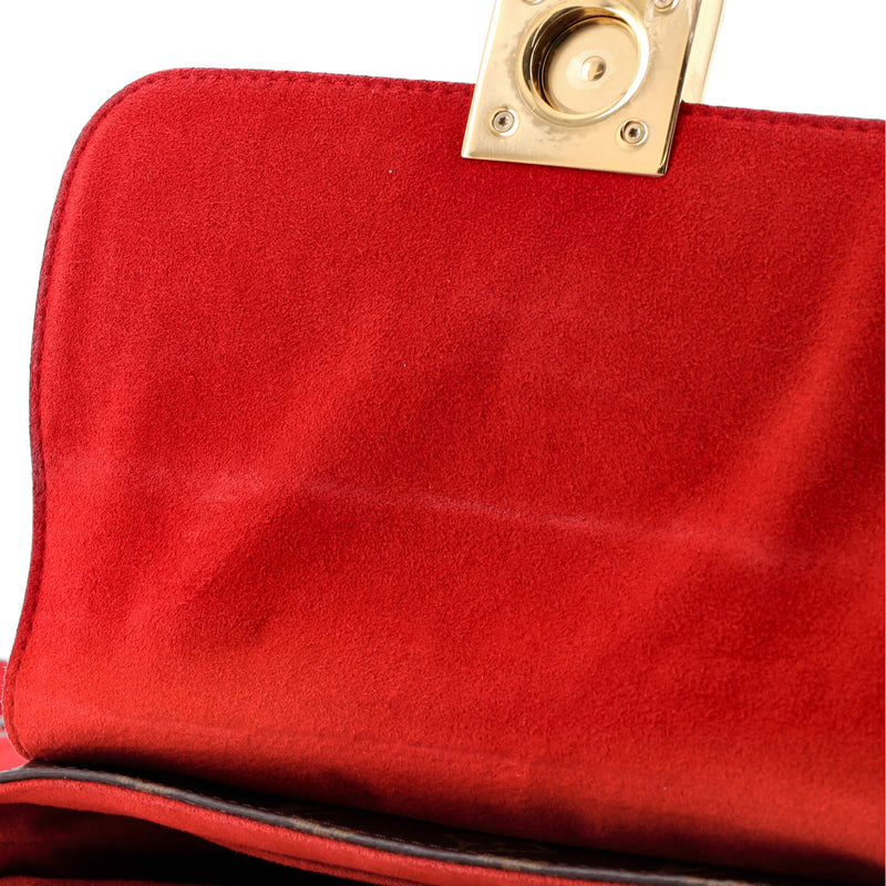 Louis Vuitton Locky Handbag Canvas With