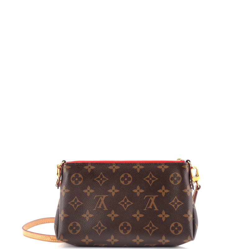 Louis Vuitton Pallas Clutch Canvas With