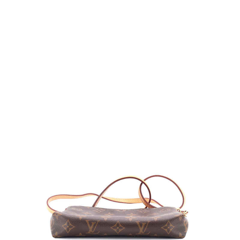 Louis Vuitton Pallas Clutch Canvas With