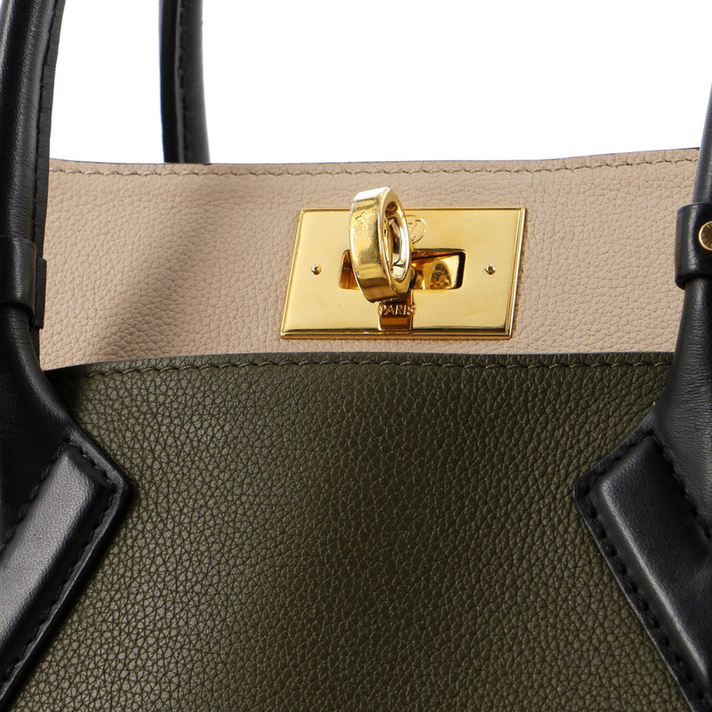 Louis Vuitton On My Side Tote Leather