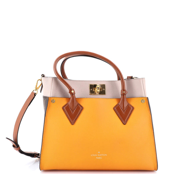 Louis Vuitton On My Side Tote Leather
