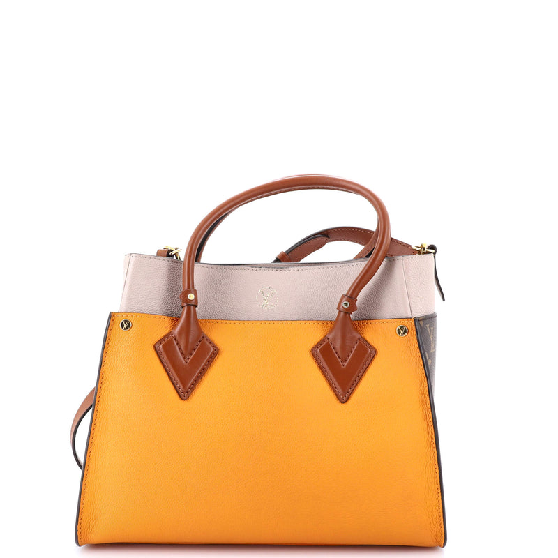 Louis Vuitton On My Side Tote Leather
