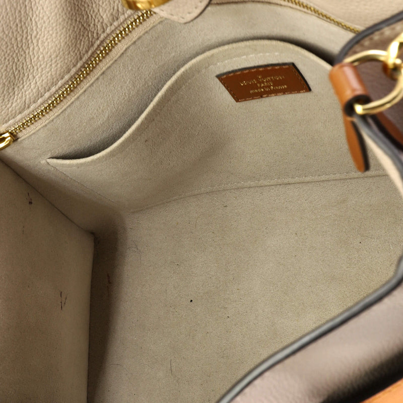 Louis Vuitton On My Side Tote Leather