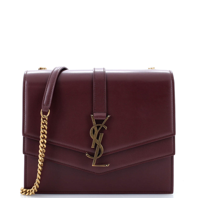 Saint Laurent Sulpice Flap Bag Leather