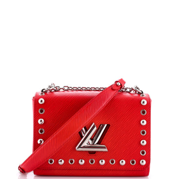 Louis Vuitton Twist Handbag Studded Epi
