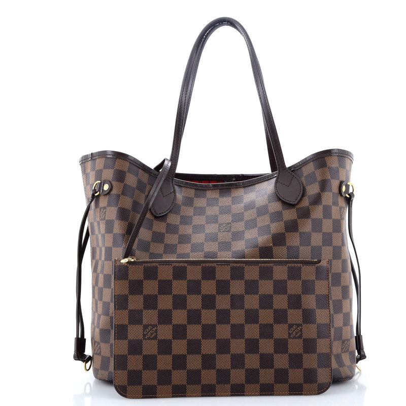 Louis Vuitton Neverfull Nm Tote Damier