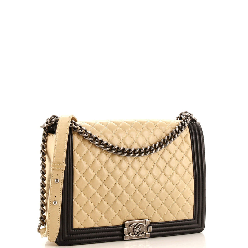 Chanel Boy Flap Bag Quilted Lambskin