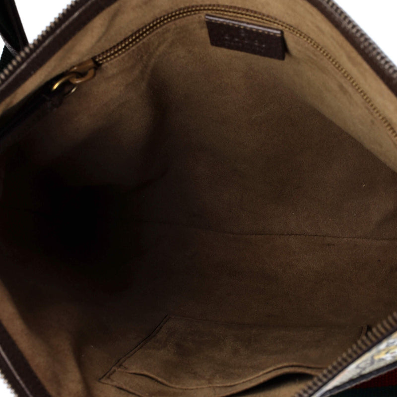 Gucci Front Zip Messenger Bengal Print