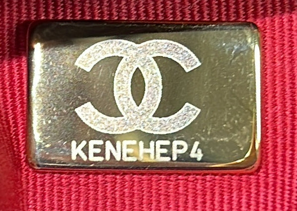 Chanel Diamond Lock Cc Phone Holder