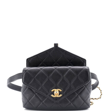 Chanel Carry With Chic Chain Flap Waist