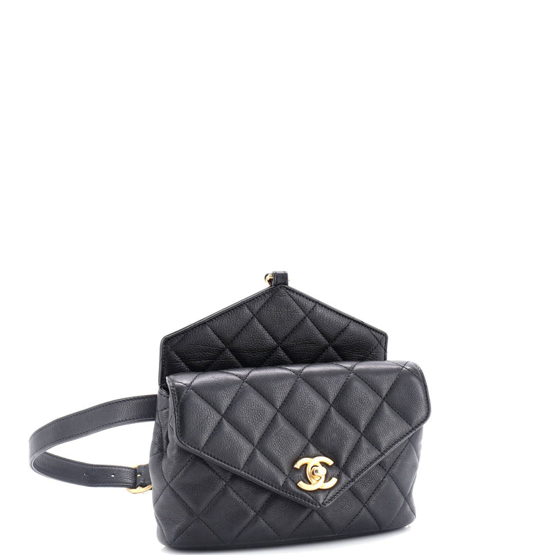 Chanel Carry With Chic Chain Flap Waist
