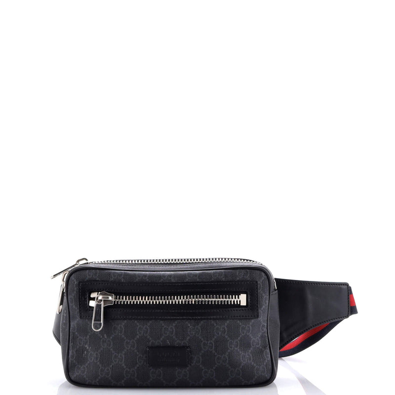 Gucci Front Pocket Camera Bag Gg Crystal