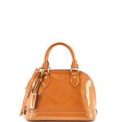 Louis Vuitton Alma Handbag Vernis Bb