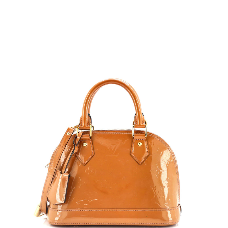 Louis Vuitton Alma Handbag Vernis Bb