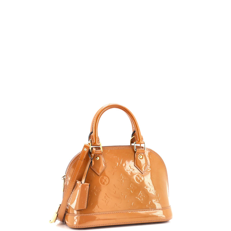 Louis Vuitton Alma Handbag Vernis Bb