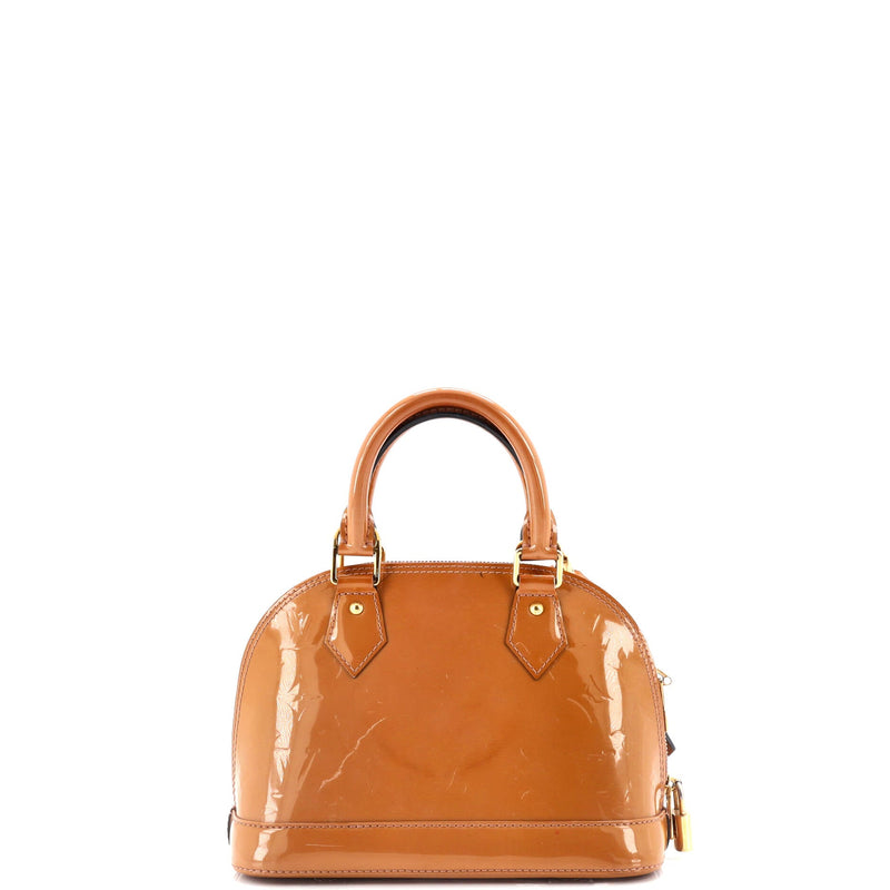 Louis Vuitton Alma Handbag Vernis Bb
