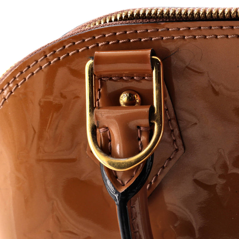 Louis Vuitton Alma Handbag Vernis Bb