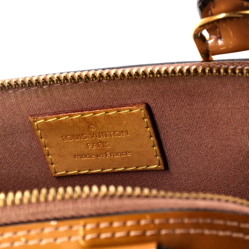 Louis Vuitton Alma Handbag Vernis Bb