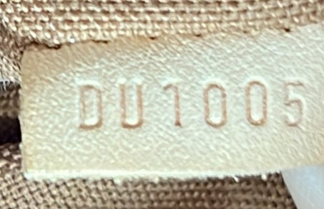 Louis Vuitton Batignolles Handbag Canvas