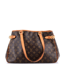 Louis Vuitton Batignolles Handbag Canvas