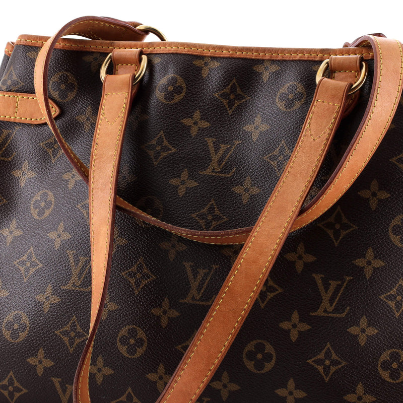 Louis Vuitton Batignolles Handbag Canvas