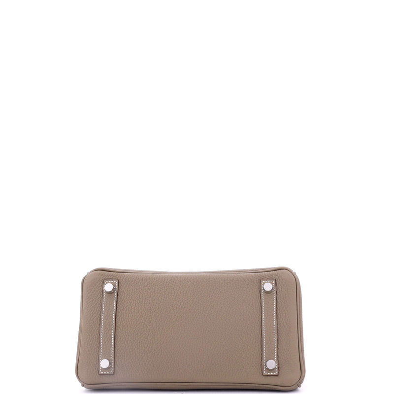 Hermes Birkin Handbag Grey Togo With