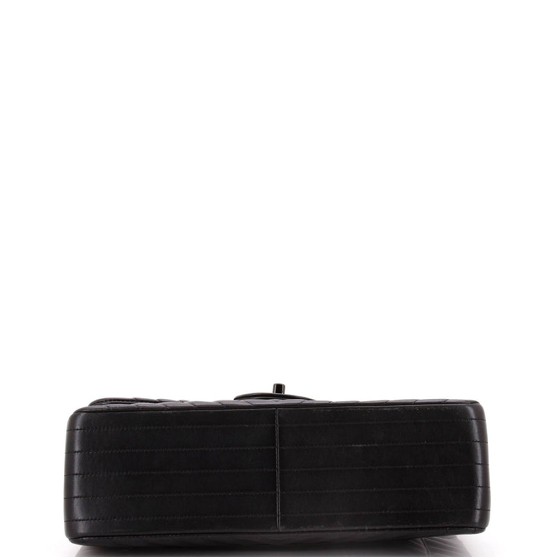 Chanel So Black Classic Double Flap Bag